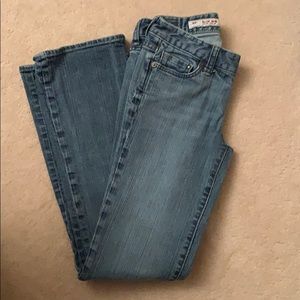 Express slim W10 bootcut jeans